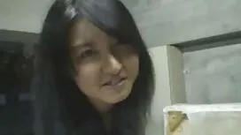 La fille dans le cou ...
